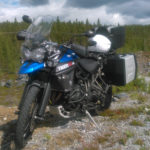 Triumph Tiger 800 XCx - på väg till Ljungdalen